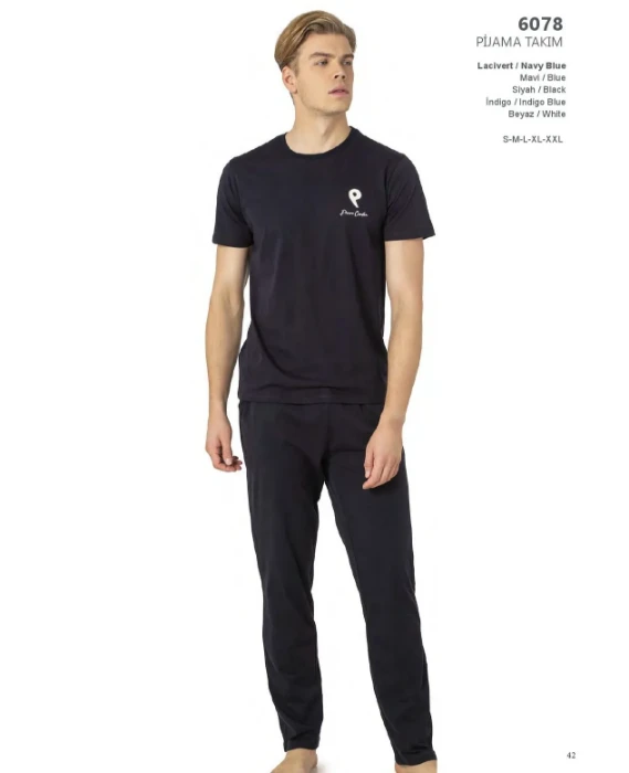 Pierre Cardin 6078 Erkek Pijama Takım resmi