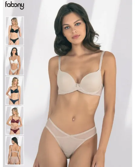 Image de Fabony 4190 Ensemble Soutien-gorge Non Push-up 