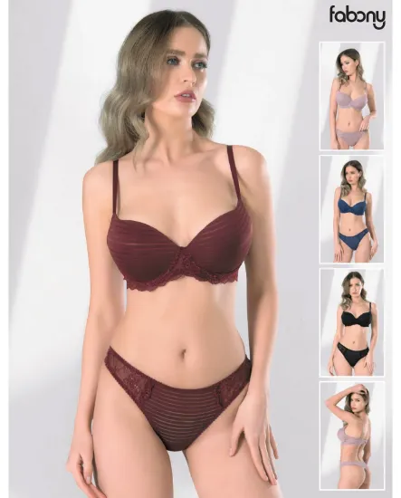 Fabony 4040 Yumuşak Kap Sütyen Takım resmi