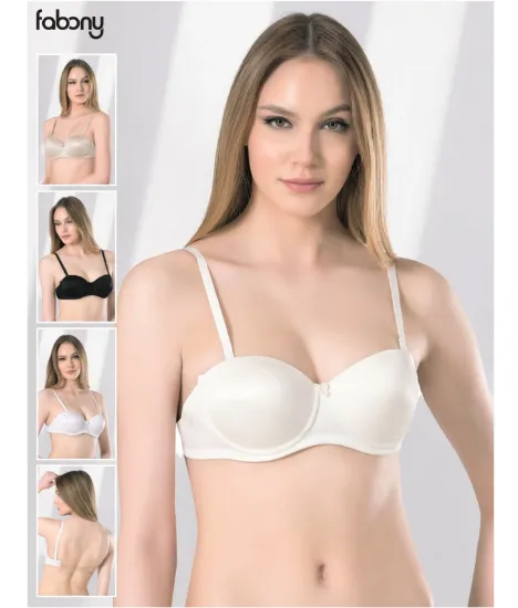 Fabony 3020 Sırtı Şeffaf Push-up Sütyen resmi