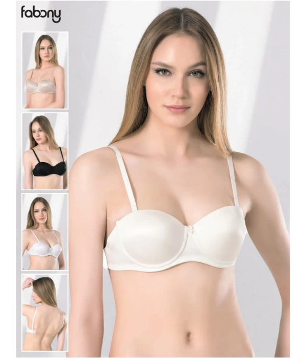 Fabony 3020 Sırtı Şeffaf Push-up Sütyen resmi