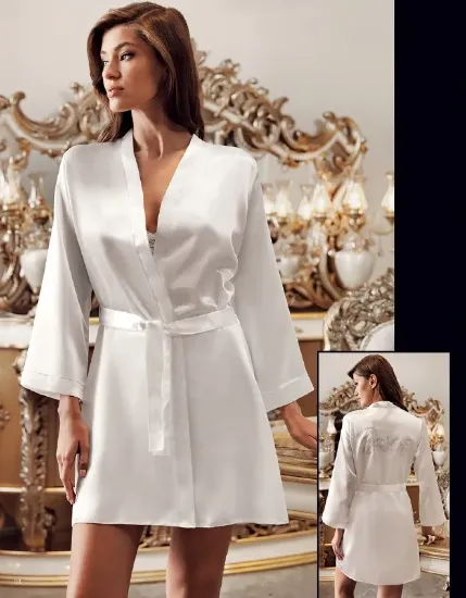 صورة Perin 1020 Bride Satin Robe