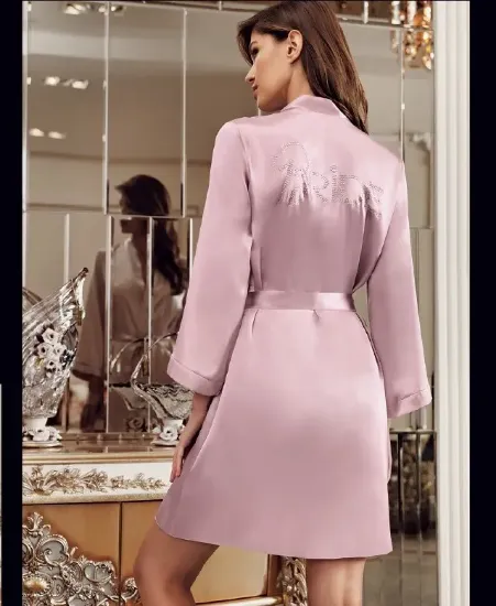 صورة Perin 1020-2 Bride Satin Robe
