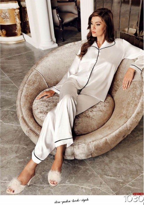 Perin 1030-2 Saten Pijama Takım resmi
