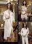 Picture of Perin 8060-2 6 Pcs Satin Nightgown Set