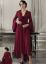 صورة Perin 9500-2 6 Pcs Satin Nightgown Set