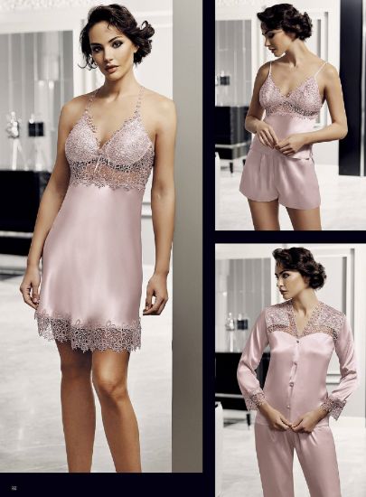 Image de Ensemble De Chemise De Nuit En 6 Pièces Perin 9600-3