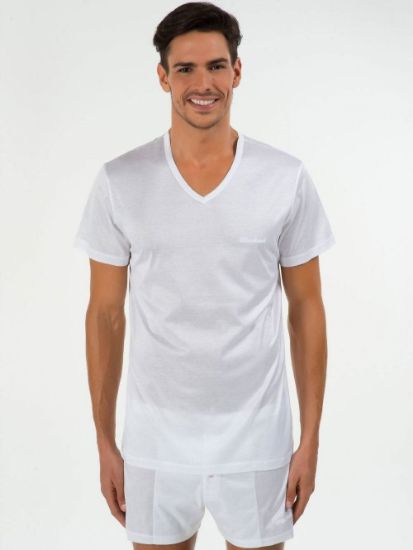 صورة Kom Elite Men's V Neck T-shirt
