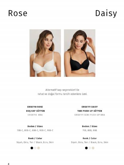 Image de Soutien-gorge rembourré Eros ERSK111 Daisy