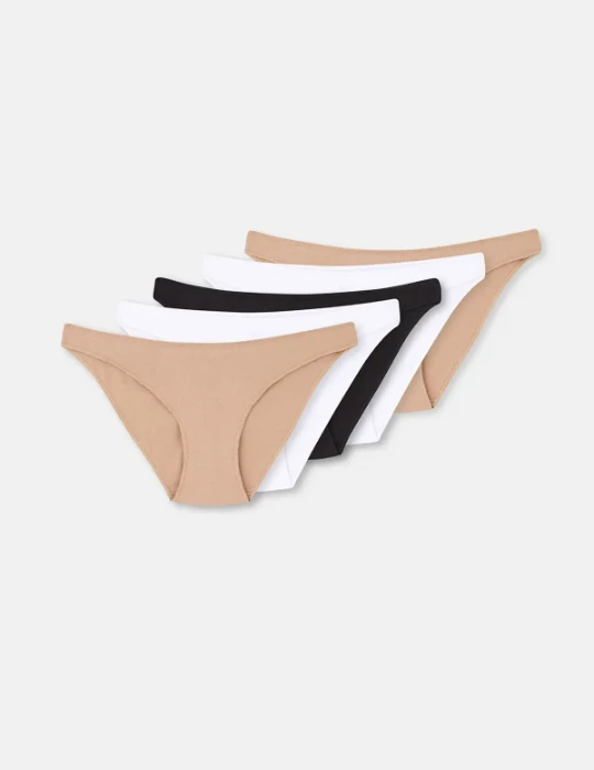 Dagi 5100KC Düşük Bel İzsiz 5 li Slip Külot resmi