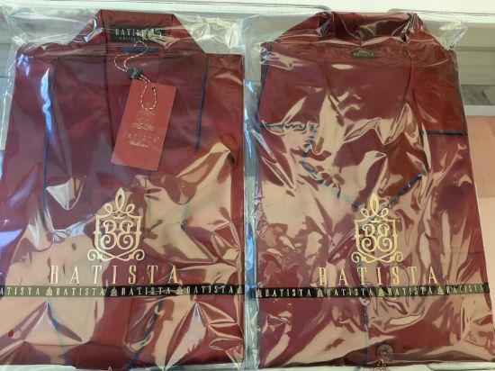 Batista 90 Saten Sabahlıklı 4'lü Erkek Set resmi