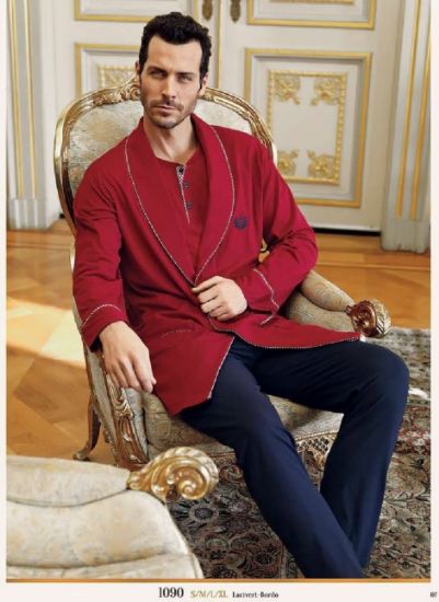 Picture of Capsella 1090 Men's 5 Pcs Robe Set