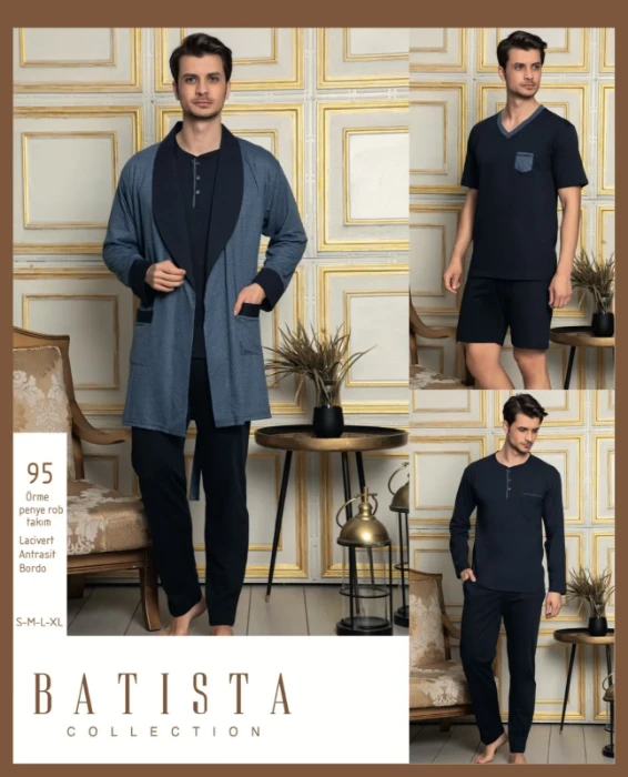Batista 95 Penyeye Penye Ropdöşambır 4'lü Erkek Takım resmi