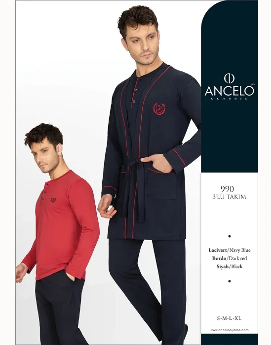 Ancelo 990 Erkek Penye Sabahlıklı Takım resmi