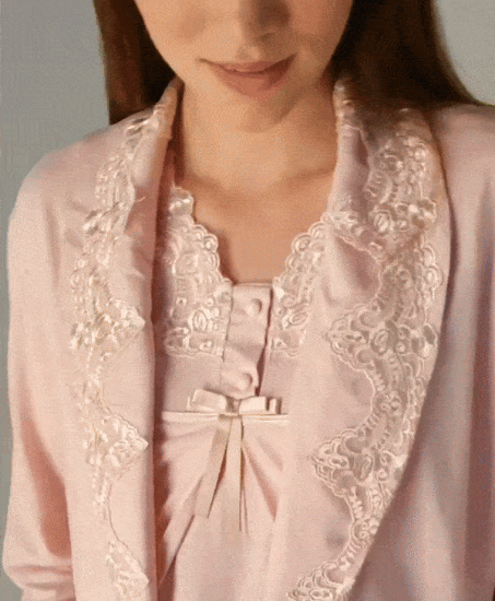 Effort Hamile Sabahlıklı Pijama Takım - (Videolu Görüntü) resmi