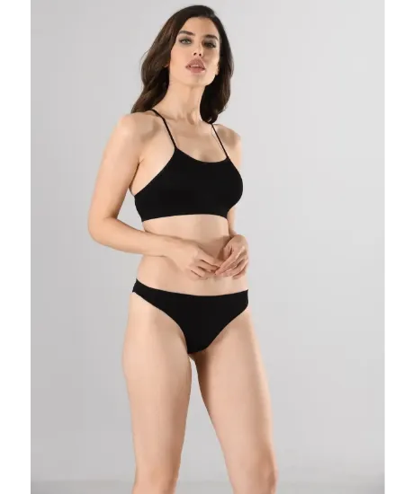 Miss Fit 1505 Çapraz Askılı Sporcu Büstiyer resmi