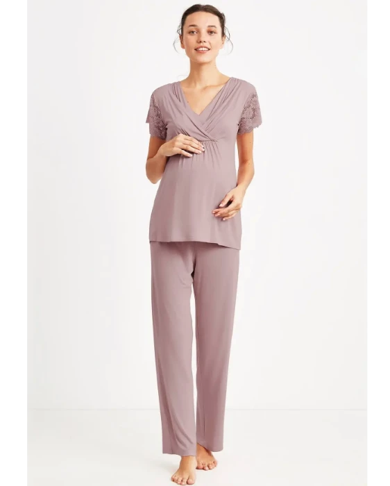 Catherine's 870 Hamile Lohusa Pijama Takım