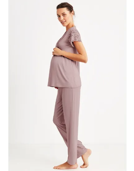 Catherine's 870 Hamile Lohusa Pijama Takım - yan