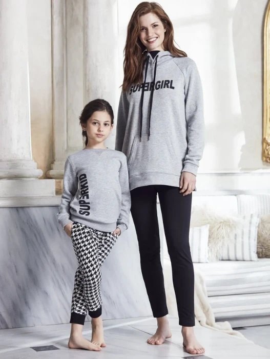 Penye Mood 8253 Çocuk Pijama Takım resmi