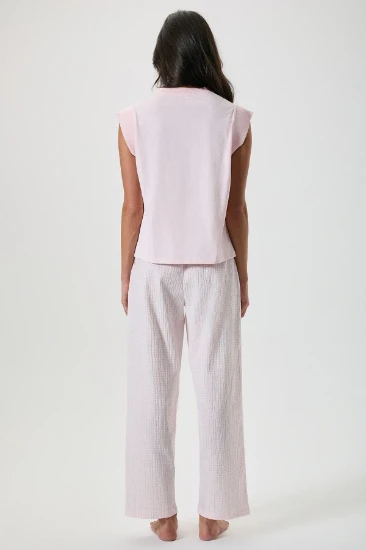 Picture of Penye Mood 10138 Soft Textured Pajama Set