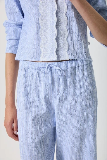 Penye Mood 10140 Düğmeli Pijama Takımı resmi