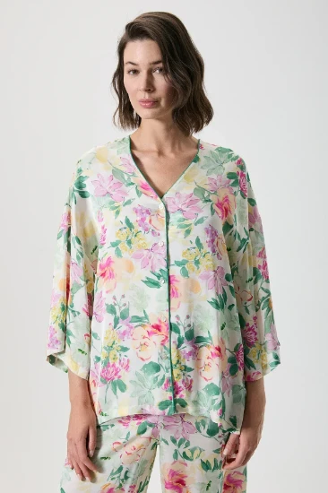 Image de Penye Mood 10123 Ensemble de Pyjama à Boutons
