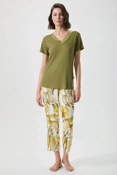 Penye Mood 10125 Yazlık Pijama Takımı resmi