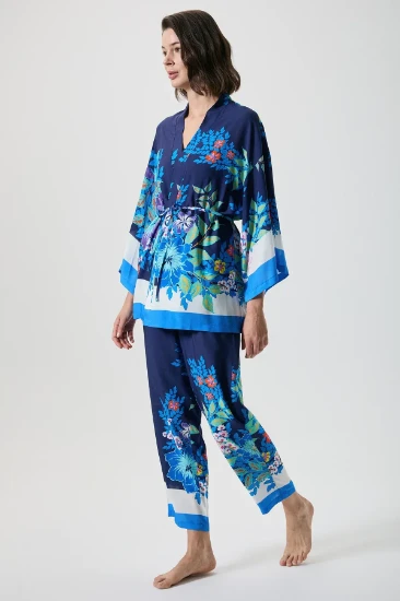 Penye Mood 10106 3lü Yazlık Pijama Takımı resmi