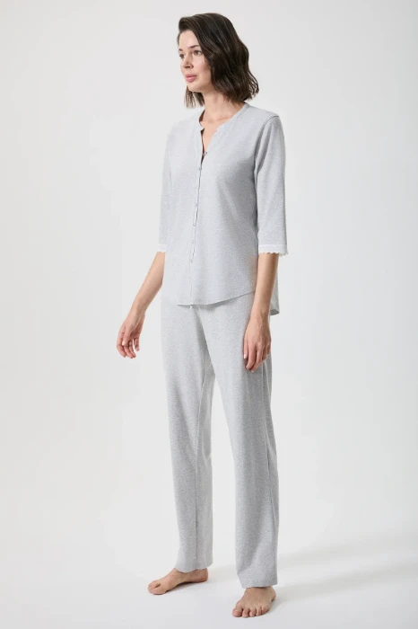 Penye Mood 10161 Lohusa Pijama Takımı resmi