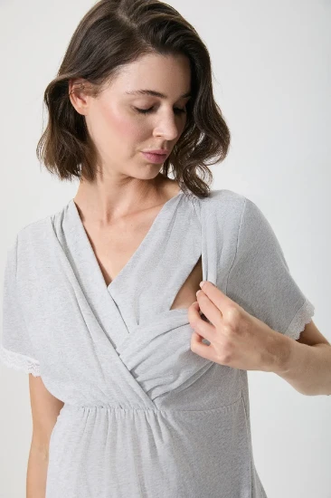Picture of Penye Mood 10162 Maternity Pajama Set