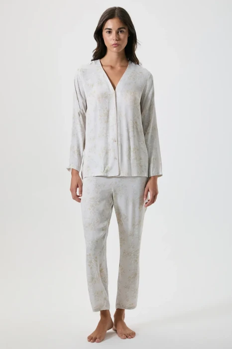 Catherine's 20233 Düğmeli Pijama Takımı resmi