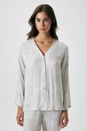 Catherine's 20233 Düğmeli Pijama Takımı resmi