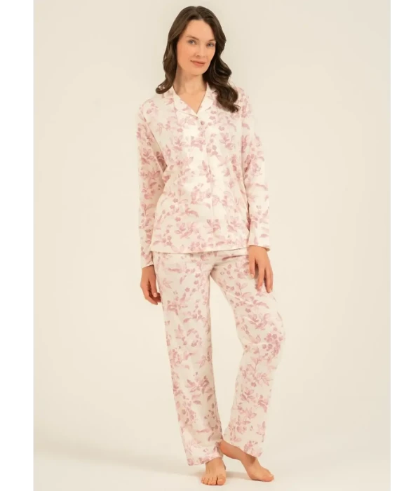 Arnetta Ar3745 Önü Düğmeli Pijama Takımı resmi