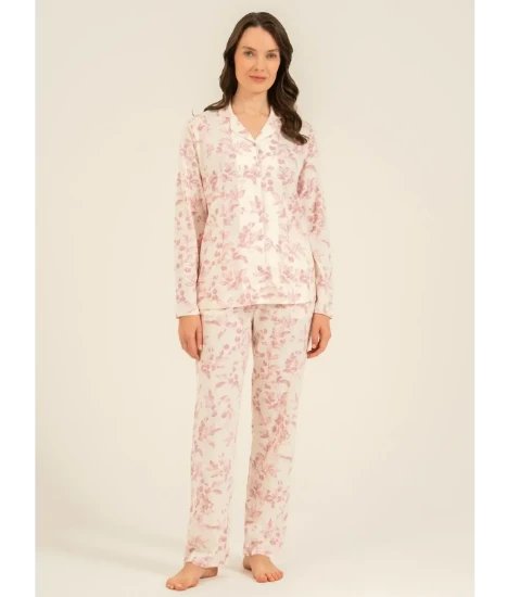 Arnetta Ar3745 Önü Düğmeli Pijama Takımı resmi