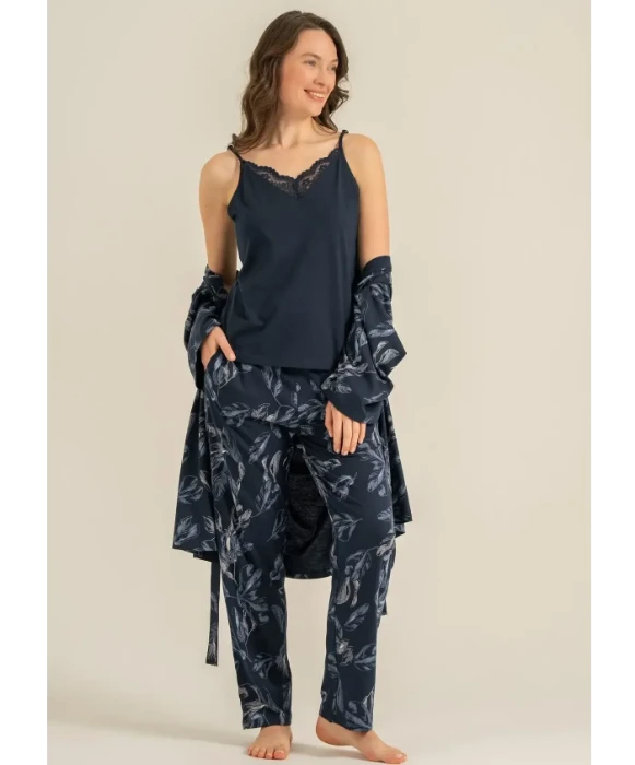 Pierre Cardin PC9260 Kadın Sabahlıklı Pijama Takımı resmi