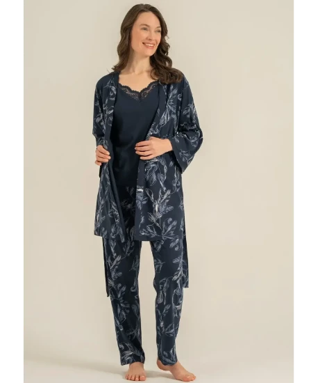 Pierre Cardin PC9260 Kadın Sabahlıklı Pijama Takımı resmi
