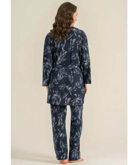 Pierre Cardin PC9260 Kadın Sabahlıklı Pijama Takımı resmi