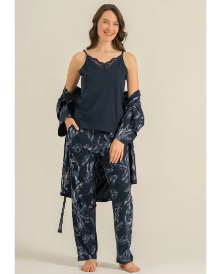 Pierre Cardin PC9260 Kadın Sabahlıklı Pijama Takımı resmi