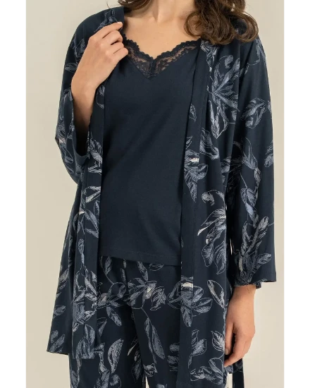 Pierre Cardin PC9260 Kadın Sabahlıklı Pijama Takımı resmi