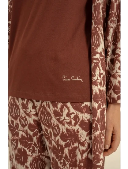 Pierre Cardin PC9266 Kadın Sabahlıklı Pijama Takımı resmi