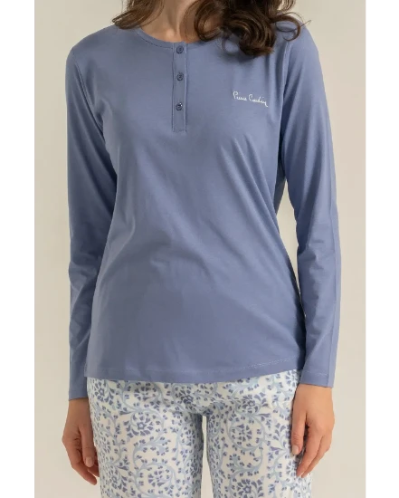 Pierre Cardin PC9270 Uzun Kollu Pijama Takım resmi