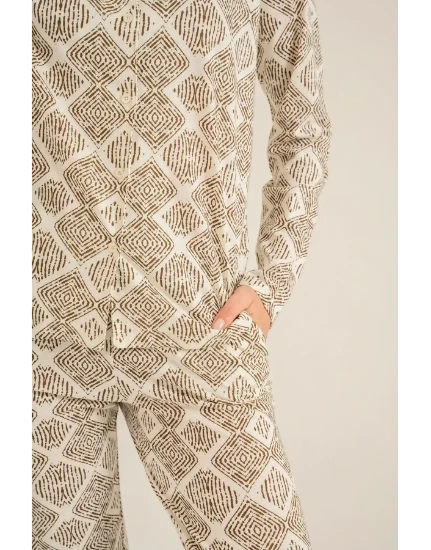 Pierre Cardin PC9276 Önden Düğmeli Pijama Takımı resmi
