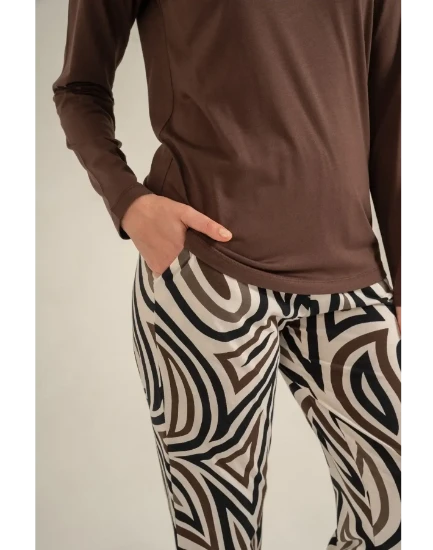 Pierre Cardin PC9281 Uzun Kollu Penye Pijama Takım resmi