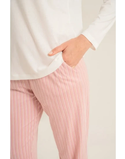 Pierre Cardin PC9294 Uzun Kollu Penye Pijama Takım resmi