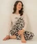 Image de Pierre Cardin PC9299 Pyjama Femme en Coton à Manches Longues