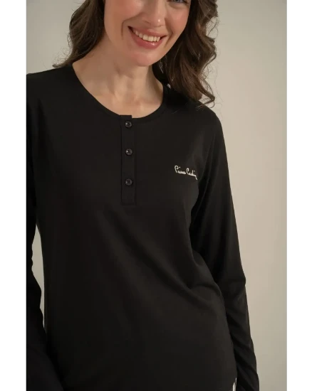 Pierre Cardin PC9300 Uzun Kollu Penye Pijama Takım resmi