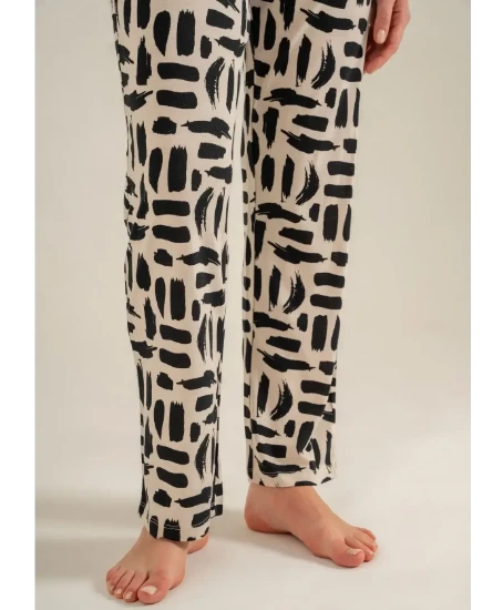 Pierre Cardin PC9300 Uzun Kollu Penye Pijama Takım resmi