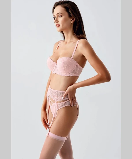 New Bra 4169 Yumuşak Kap Jartiyer Takım resmi