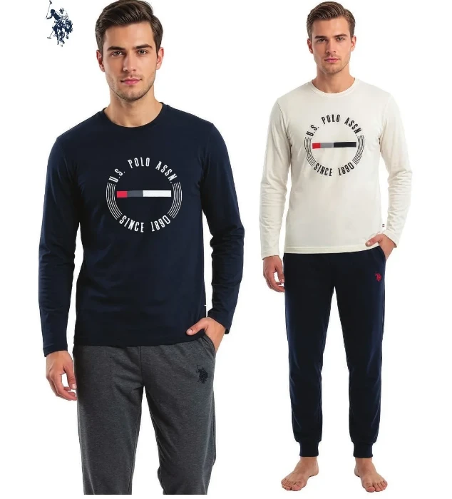 US Polo 19077 Erkek Pijama Takımı resmi