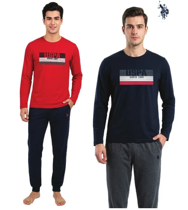 US Polo 19078 Erkek Pijama Takımı resmi
